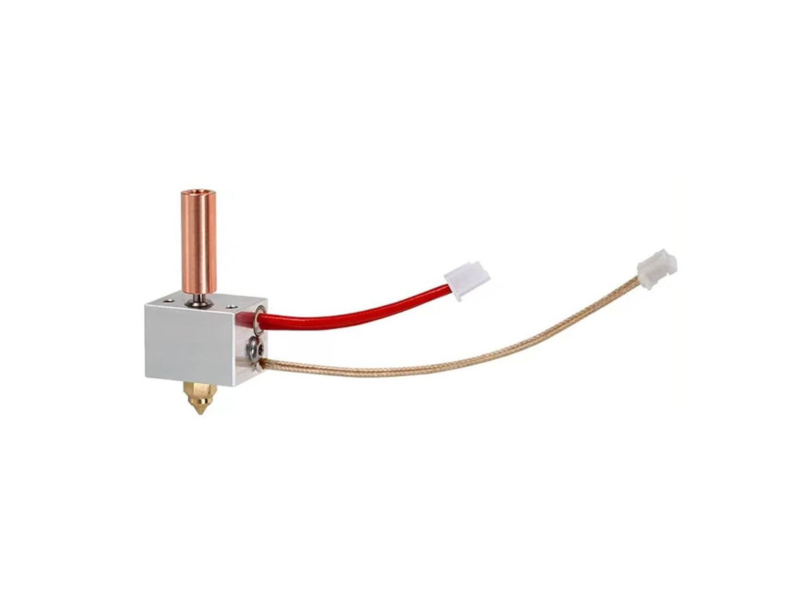 Hot End 24v 50w Bico Bimetálico Para Impressora 3d Neptune 4 Pro 0.4mm