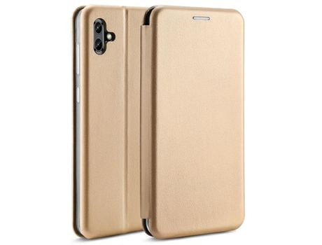 Capa para Samsung Galaxy A23 5G BELINE Pele Sintética Magnética Dourado