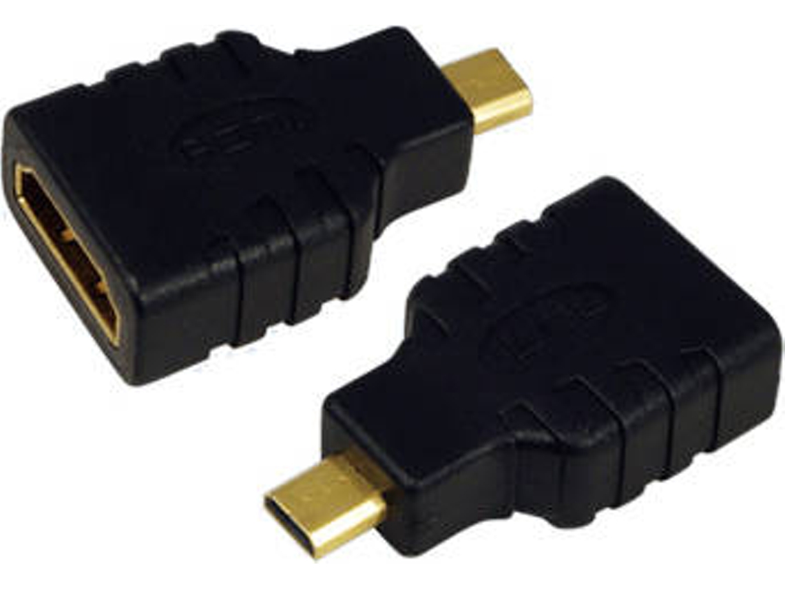 Adaptador HDMI LOGILINK (HDMI A - Preto)