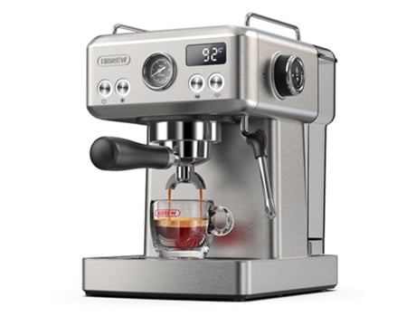 Máquina de Café Expresso Automática Hibrew H10A Semi 19Bar Pressão Batedor de Leite Temperatura Ajustável Jarra 350Ml
