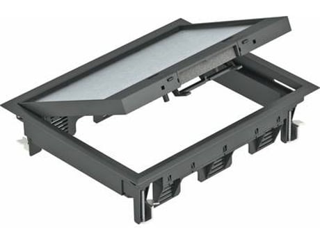 Geräteeinsatz Ges6 2u10t 9011 Graphitschwarz Obo Bettermann (7405322)