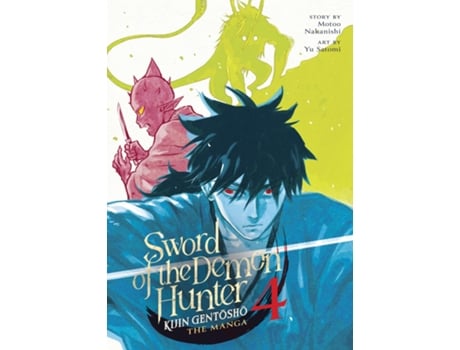 Livro Sword of the Demon Hunter Kijin Gentosho Vol. 4 de Motoo Nakanishi (Inglês)