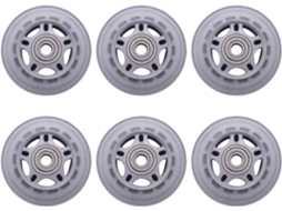 Sapatilhas de Patinação 6x 608zz com Roda Iframe, Cinza Claro SFUSHOS