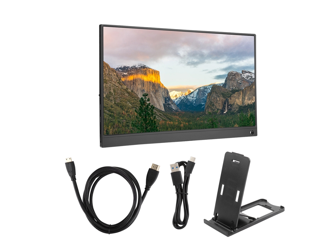 Display Portátil Com Tela Hdr Ips 1080p