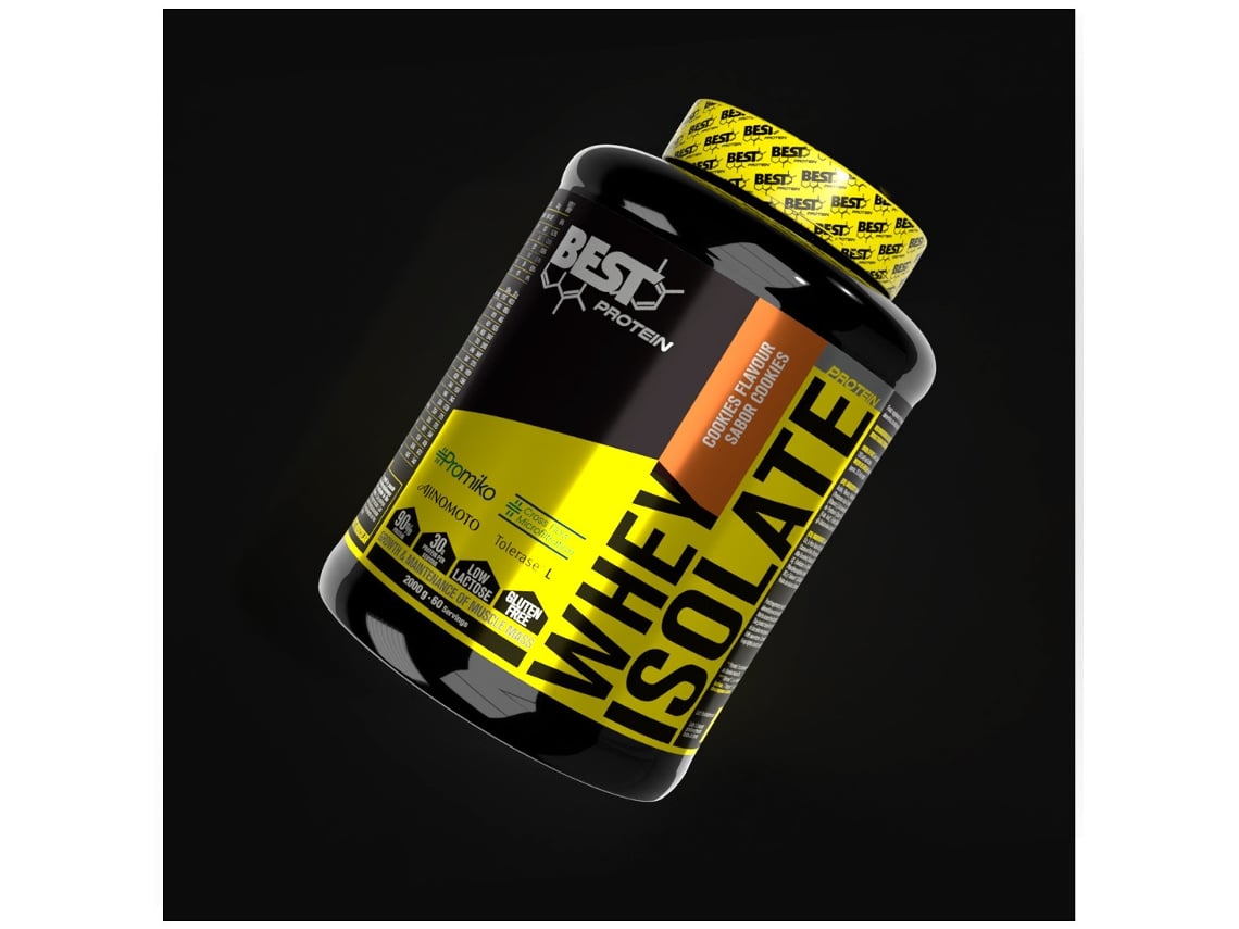 Whey Isolate Cookies Proteína 90 1000 gr BEST PROTEIN