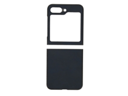 Mali capa de Couro para Celular Flip com Tela Dobrável Anti risco e Anti queda para Galaxy Z Flip 5 Cor Azul