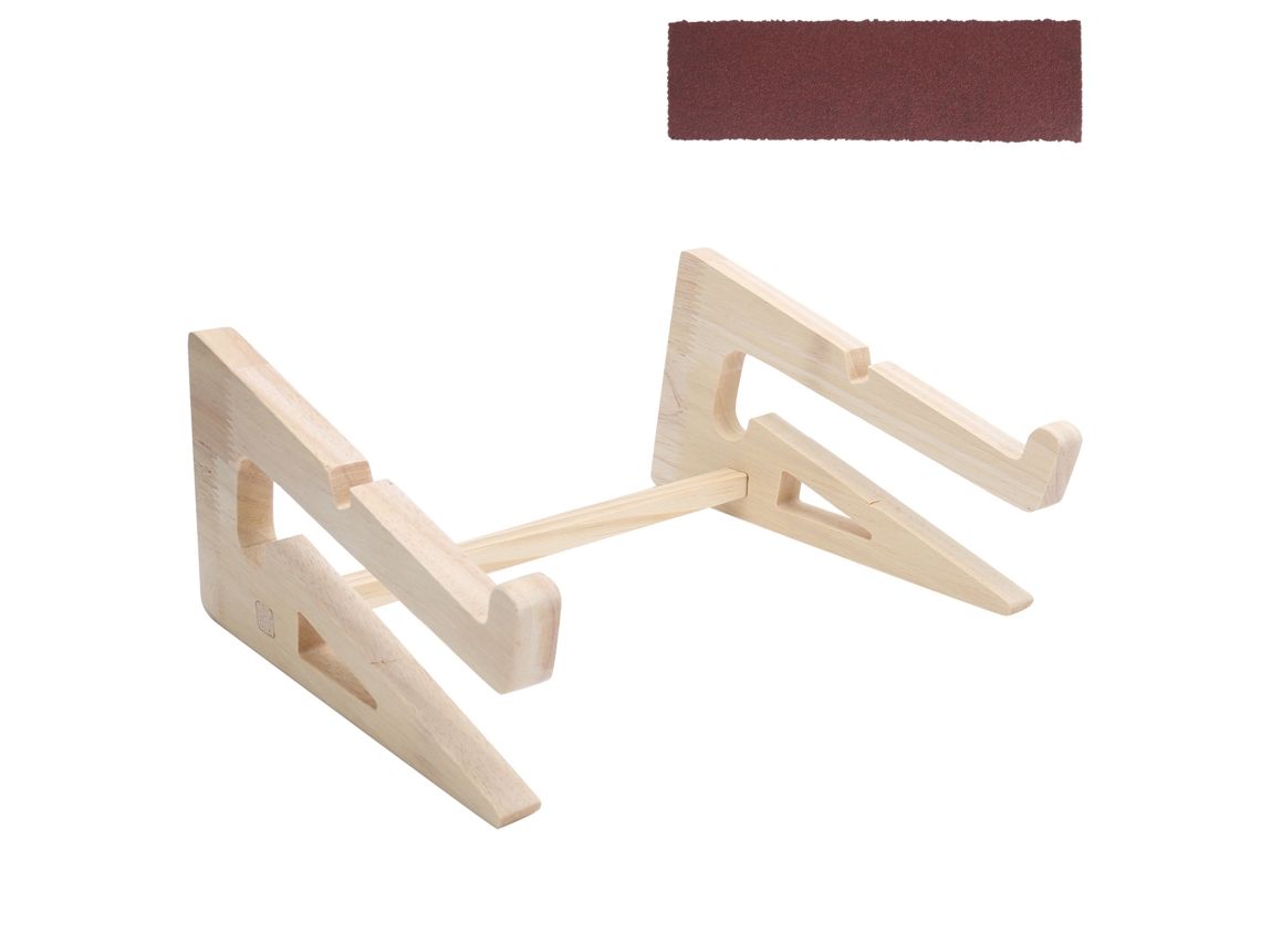 Suporte Portátil De Madeira Para Notebook De 13 A 17 Polegadas Slowmoose
