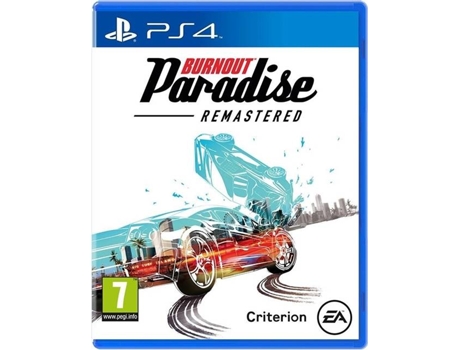 Jogo PS4 Burnout Paradise Remastered