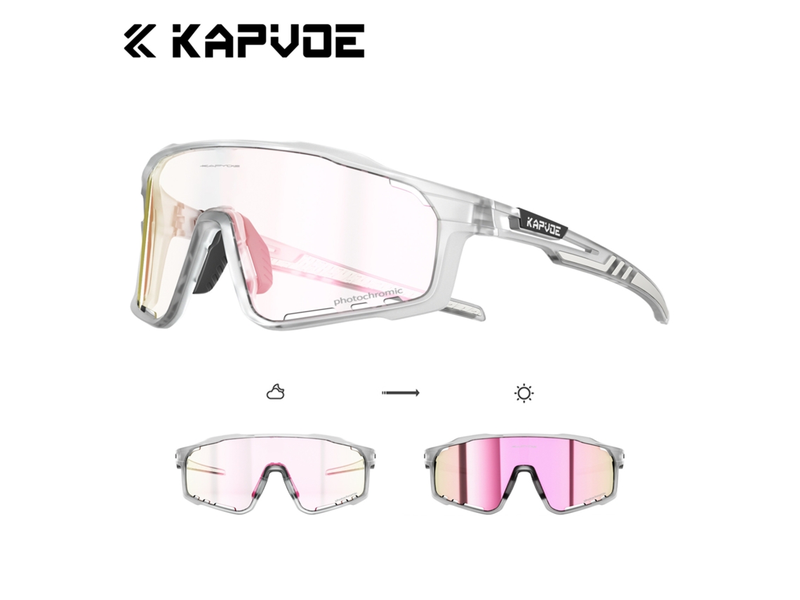 Óculos Fotocromáticos Para Ciclismo, Para Homens E Mulheres, Ideais Para Ciclismo Ao Ar Livre, Mountain Bike E Com Proteção Contra Areia.