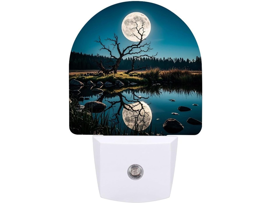 Luz Noturna Led Com Sensor, Luz Noturna Branca Quente Suave Banheiro, Quarto, Cozinha, Semicírculo