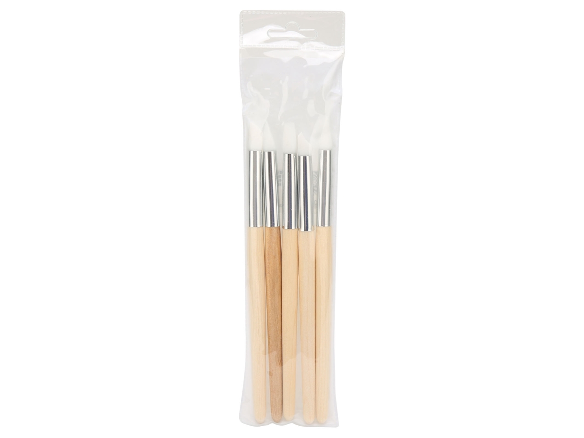 5pcs Conjunto de Canetas de Limpeza com Escova Anti risco Silicone para Mostrador de Relógio