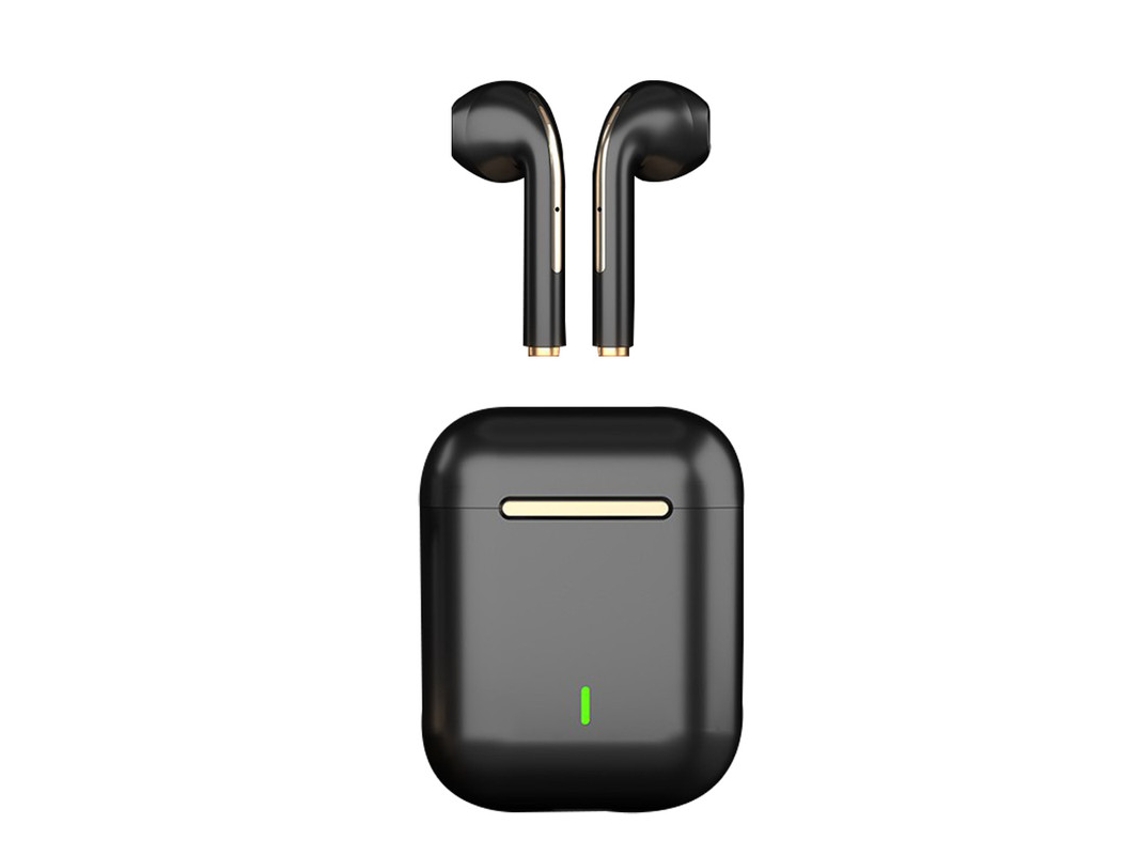 Auriculares Sem Fio Estéreo Carregamento Janela Pop Up Aberta Yizhood Bluetooth Preto