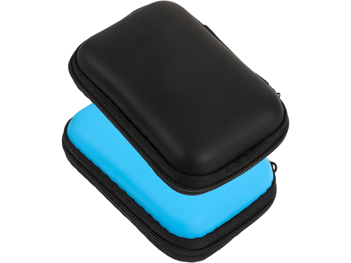 Peças Capa Protetora De Hdd Em Nylon Resistente, Estojo Compacto Para Armazenamento De Disco Rígido, Caixa De Transporte Para Eletrônicos Brilvibera