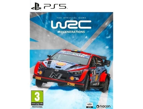 Maximum Games Wrc Generations Video Game Projetado Para Ps5 Car Racing Multiplayer