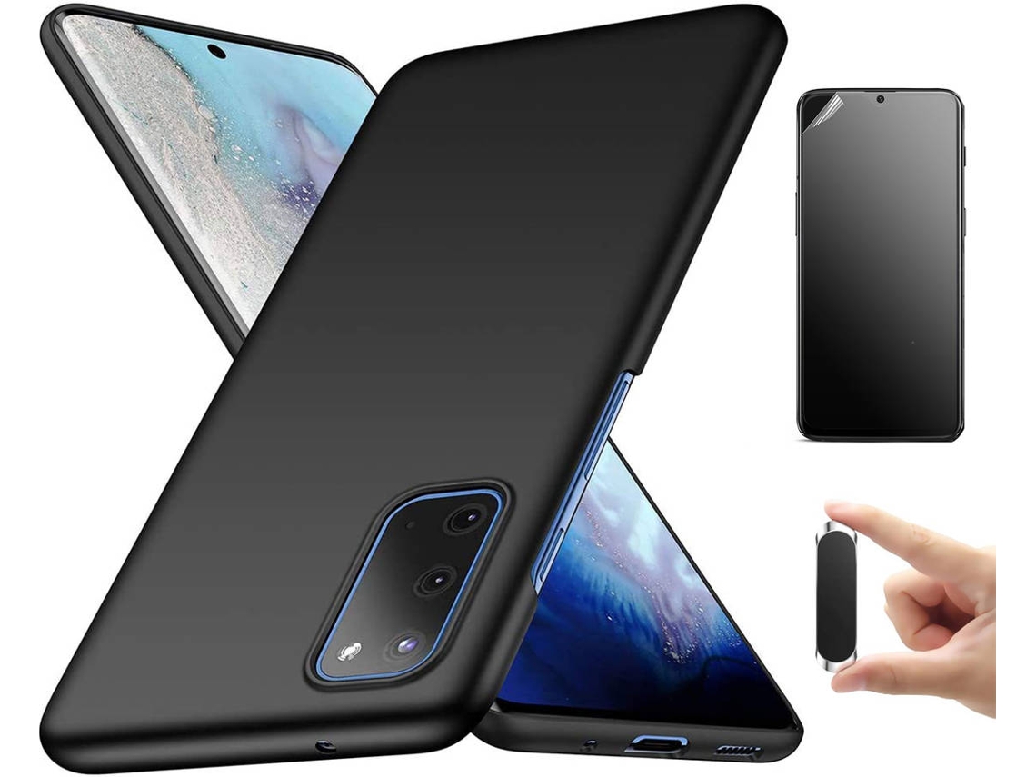 Kit Capa/Película e Suporte Samsung S20 Plus Ultimatte Turtleshell Preto