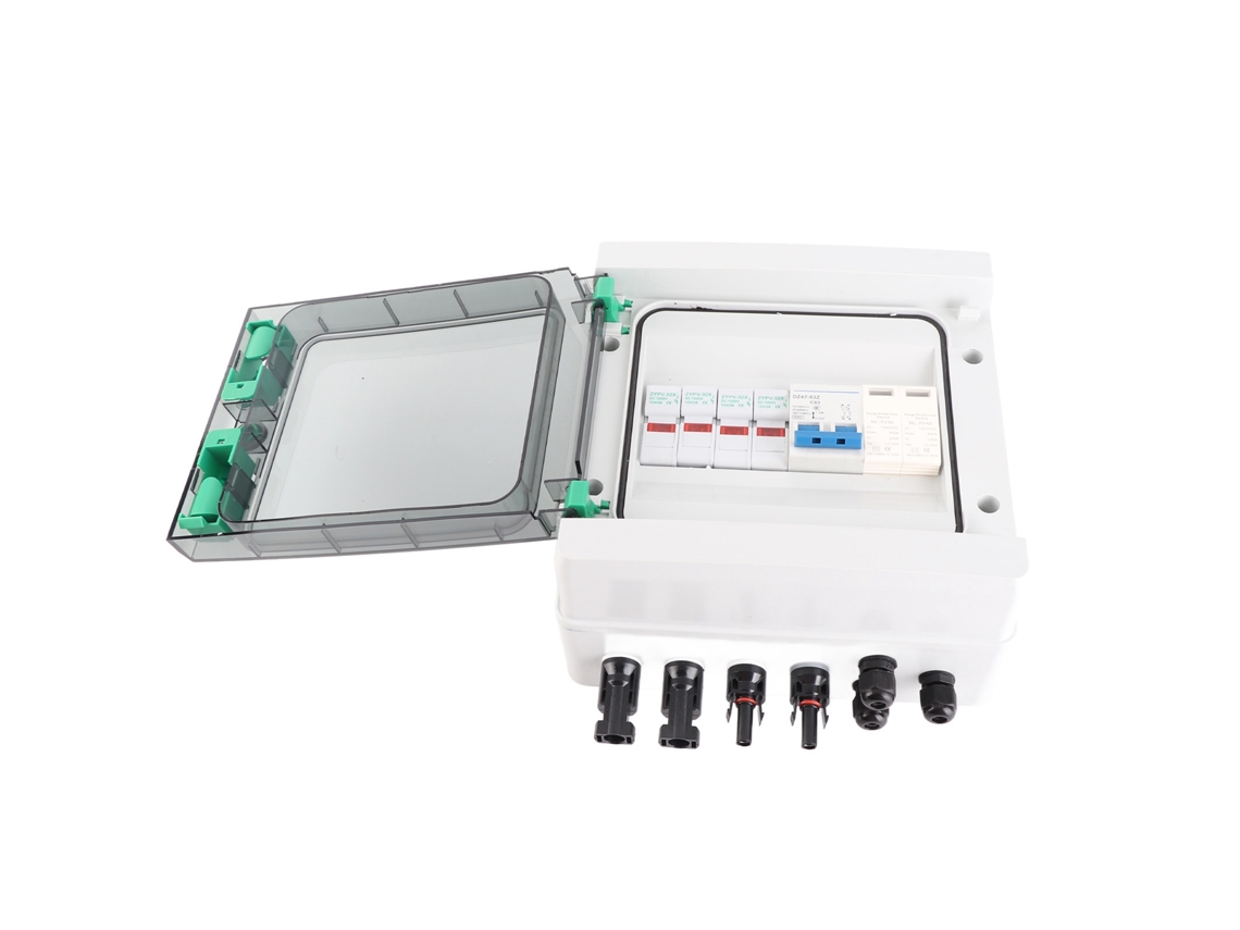 Caixa Combinadora Solar Pv 2 Cadeias Ip65 1000v