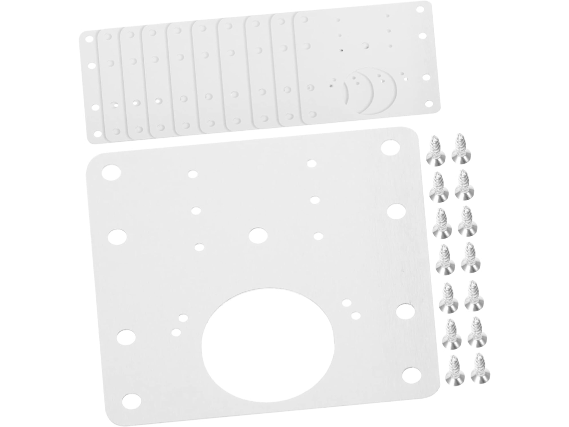 Kit De Reparo Com 10 Peças. Placas Duráveis Para Fixação Em E Móveis.