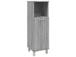 Casa de Banho Madeira Sonoma Cinza MAISON EXCLUSIVE Armário 30x30x95 cm