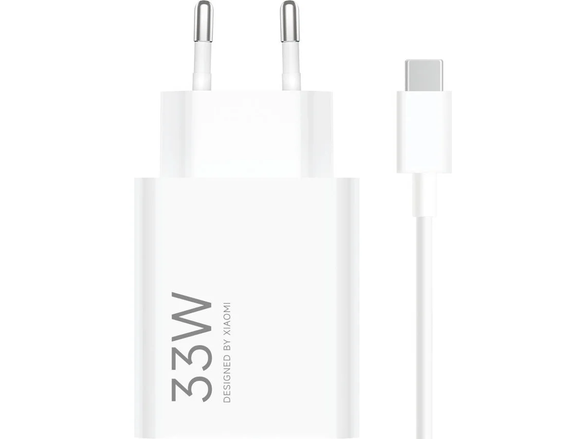 Carregador XIAOMI 240v XIAOMI Mdy-16-Ef Branco 33w Usb Para Tipo-C (Branco)
