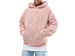 Moletom de Fleece com Capuz e Bolso Tsu