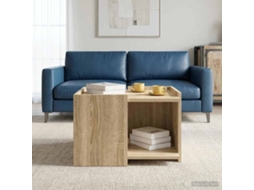 Vidaxl Mesa De Centro Carvalho Sonoma 50,5 X 50 X 33 Cm