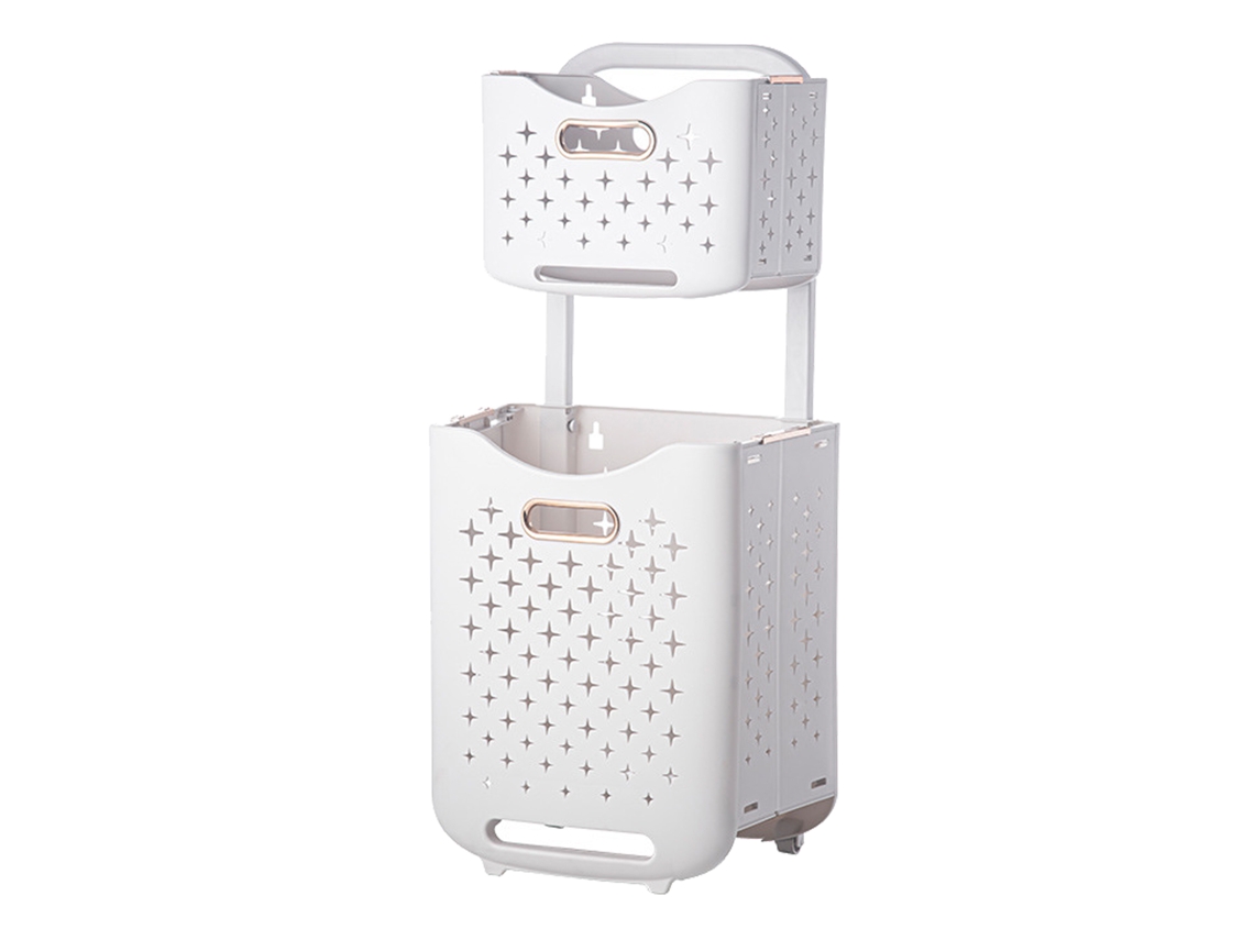 Cesta de Roupa Suja Colapsável Rose Gold S/MARCA