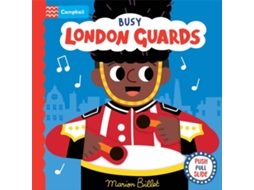 Livro Busy London Guards A Push Pull Slide Book de Campbell Books (Inglês)