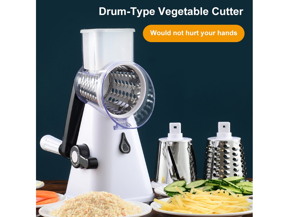 Cutter de legumes manual multiuso para fatiar e ralar facilmente LAXISCREED