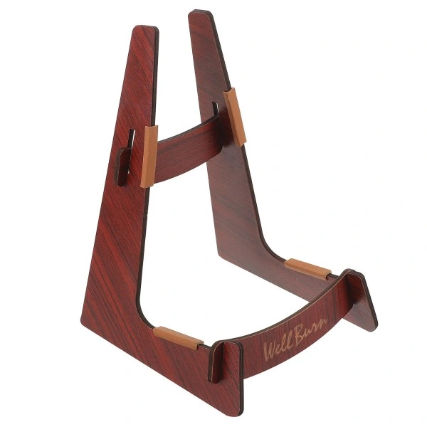 Suporte de Chão para Guitarra, Suporte de Madeira para Guitarra e Ukulele para Uso Doméstico Ou em Loja AQUAFORGE