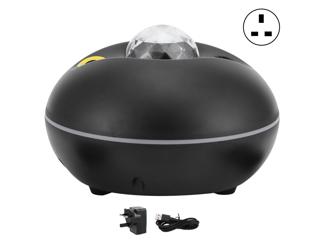 Rebe-projetor De Luz Led Com Música E Wifi, Lâmpada De Projeção Estelar Para Festa Ktv Lar Dormitório Uk 100‑240v