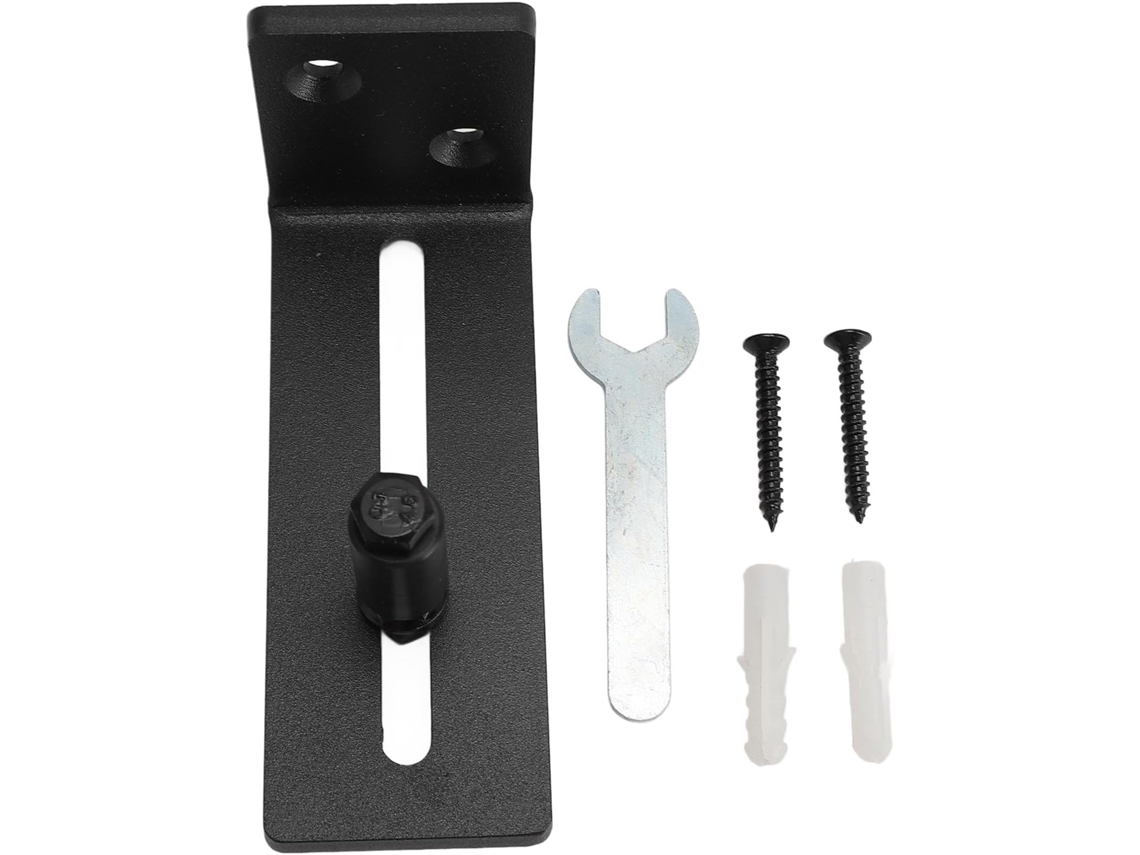 Guia Inferior Para Porta De Celeiro, Em Aço Carbono, Resistente À Erosão, Com Aparência Elegante, Rolete Guia De Piso