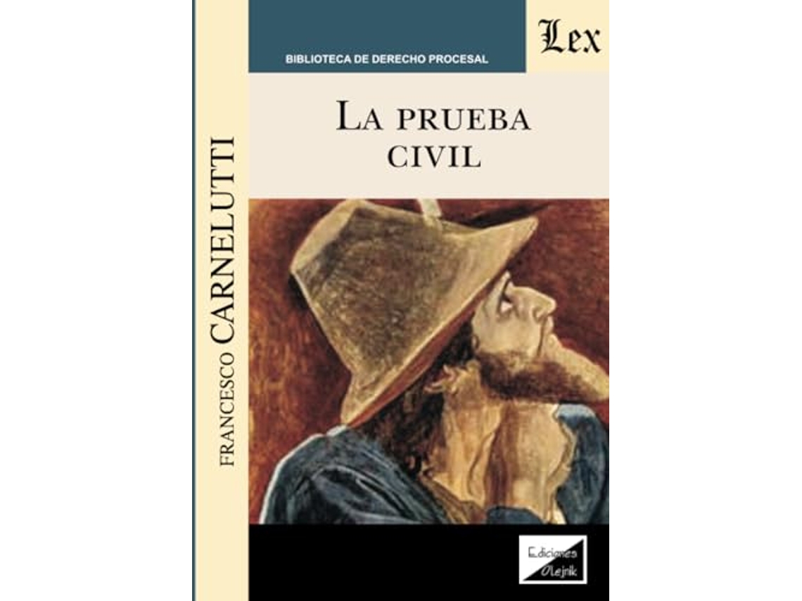 Livro Prueba Civil de Francesco Carnelutti (Português)