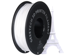 Conjunto de 5 filamentos PLA Geeetech para impressão 3D MDUG 1,75 mm (2 pretos + 3 brancos)