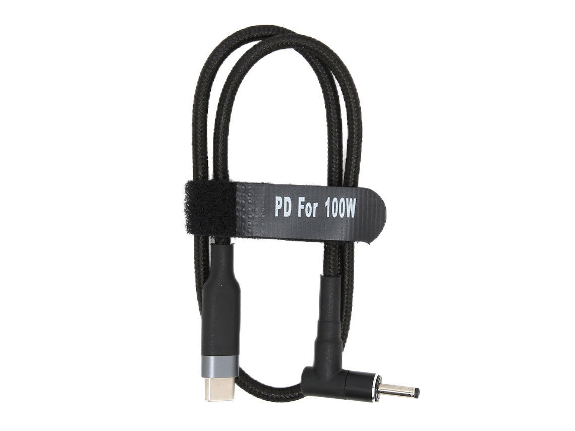 2026zentro-cabo De Carregamento Para Laptop Usb Type-c Para Dc Com Chip Emark Carregamento Rápido 100w (0.5m)