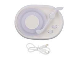 Aetheria alto falante com Luz de Noite Bluetooth Gravador Estéreo Lâmpada Ambiente Quarto Azul