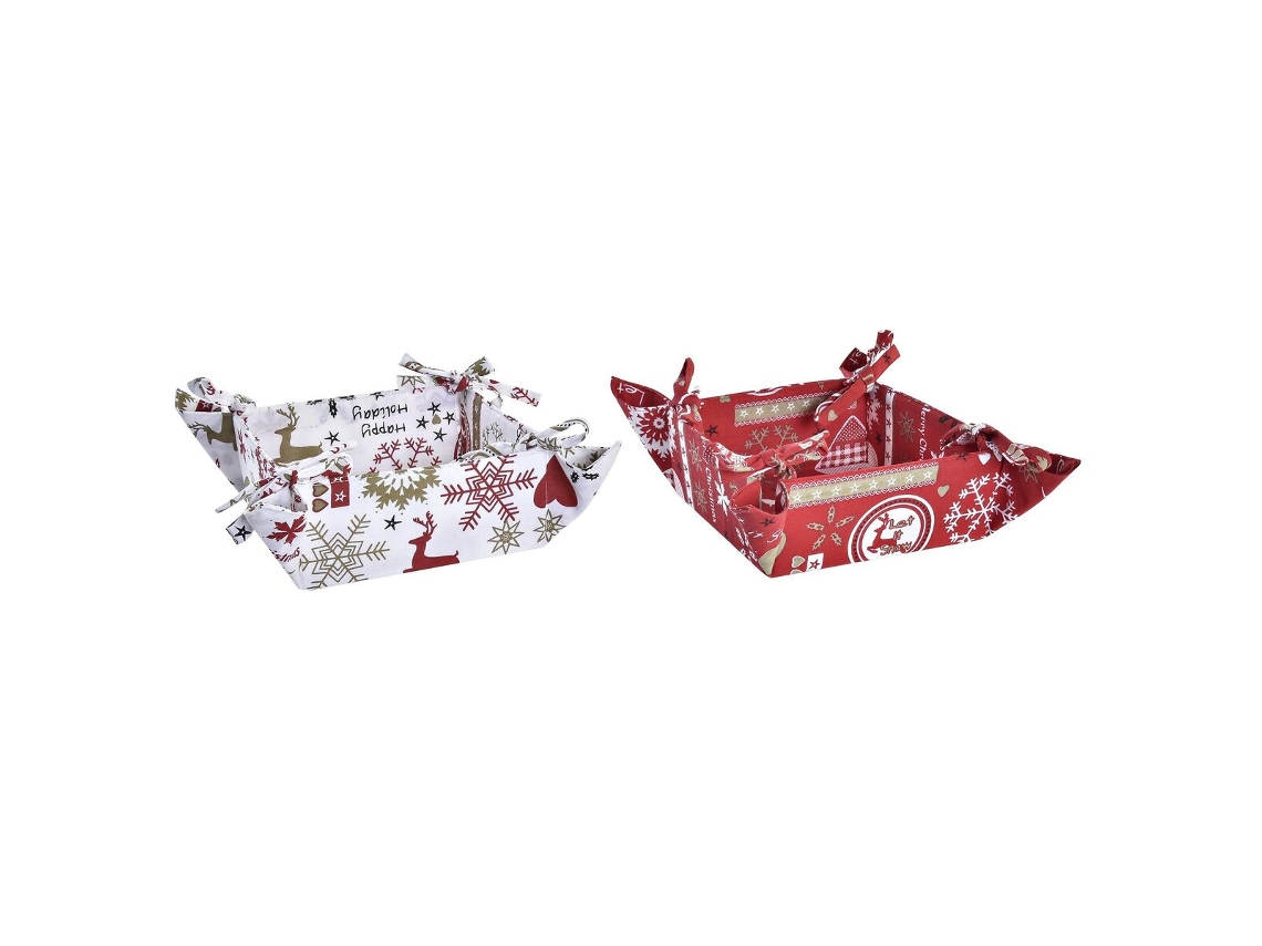 Saleira DKD HOME DECOR (Algodão - Multicor)