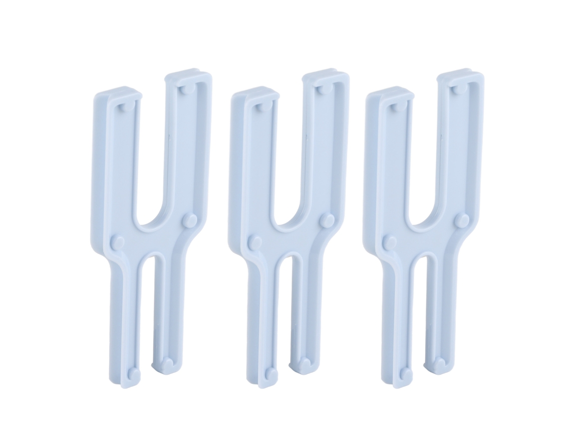 Conjunto de 3 Peças para Fazer Pompons de Plástico Artesanais, Ideais para Cachecóis e Gorros de Tricô. AQUAFORGE