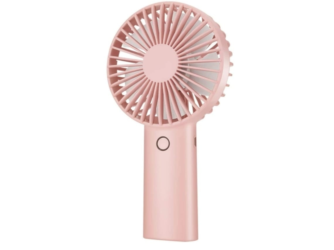 Ventilador Portátil Portátil Ventilador Pessoal Recarregável Operado Por Bateria De 4000mah 6 15 Horas De Tempo De Trabalho Rosa Lalamoli