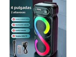 Alto falantes Duplos de 4 Polegadas, Bluetooth Integrado MDUG