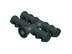 Hidrante PVC Duplo Netvit Ent/Cent Brida 110X1 1/4 HIDROTEN