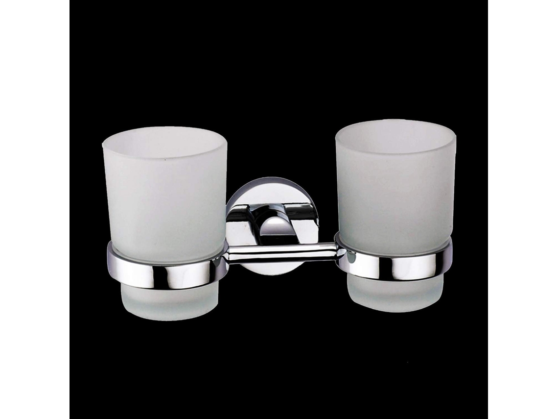 Suporte Para Escova De Dentes E Caneca (para Duas Canecas)