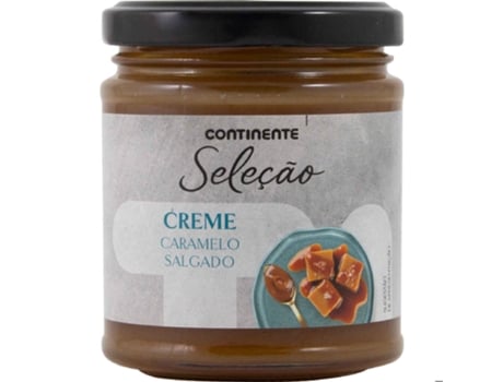 Creme para Barrar Caramelo Salgado CONTINENTE SELEÇÃO