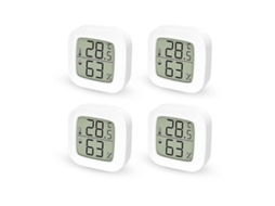 Conjunto De Termômetro Doméstico Para Ambientes Internos, Termômetro E Higrômetro Digital, Mini Termômetro Ambiente Lcd Para Ambientes Internos.