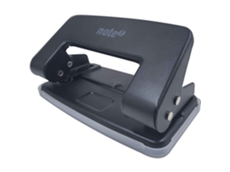 Furador 2 Furos 10 Folhas Preto NOTE!