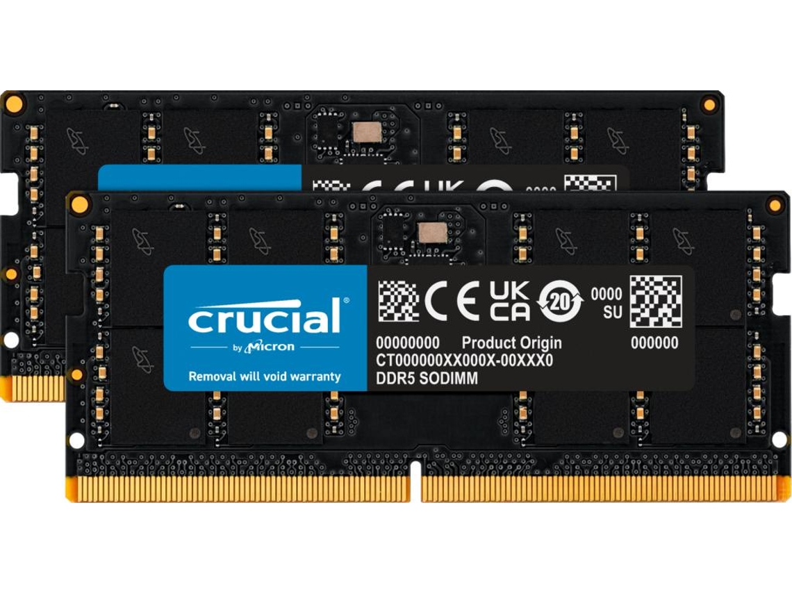 Crucial Ct2K32G48C40S5 Módulo de Memória 64 Gb 2 X 32 Gb Ddr5 4800