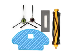 Conjunto principal da almofada do esfregão das escovas laterais do filtro da escova para ecovacs Dg3G-Kta deebot ozmo 930 filtro principal da escova