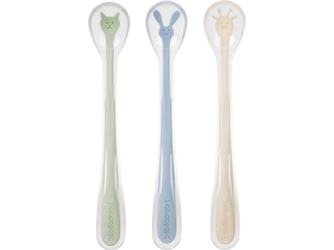 Colheres Silicone Bebeconfort