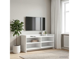 Vidaxl Gabinete Para Tv 100 X 33 X 47 Cm Branco Derivados De Madeira