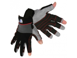 Luvas Curtas Rigging 2dc Preto,Cinzento 2XL Homem O`WAVE