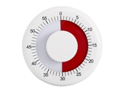 Temporizador Mecânico De Cozinha, Contagem Regressiva De 60 Minutos, Base Magnética, Para Cozinha, Confeitaria E Gestão Diária Do Tempo